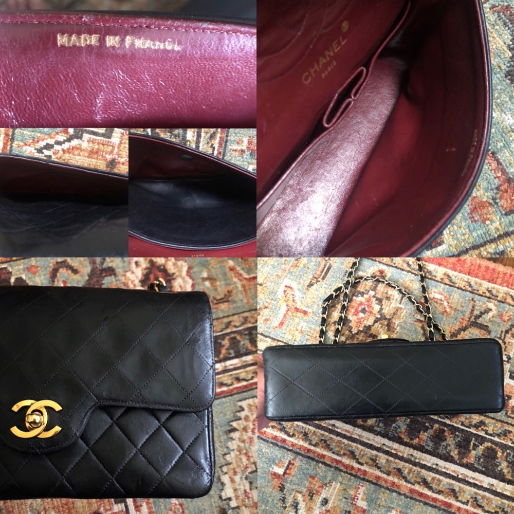 SOLD***Chanel Vintage Small Double Flap Bag - Picture 12 of 13